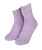 Groovy Stack Socks (2 Pack) in White & Lilac