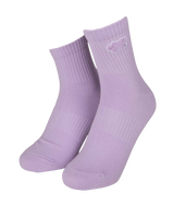 Groovy Stack Socks (2 Pack) in White & Lilac