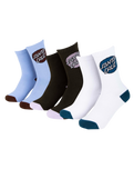The Santa Cruz Womens Pop Dot Socks (3 Pack) in Multi