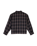 The Santa Cruz Womens Dual Shirt in Black & Brown Check