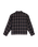 The Santa Cruz Womens Dual Shirt in Black & Brown Check