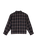 The Santa Cruz Womens Dual Shirt in Black & Brown Check