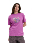 The Santa Cruz Womens Field Strip T-Shirt in Hyper Violet