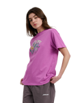 The Santa Cruz Womens Field Strip T-Shirt in Hyper Violet