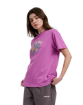 The Santa Cruz Womens Field Strip T-Shirt in Hyper Violet