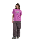 The Santa Cruz Womens Field Strip T-Shirt in Hyper Violet