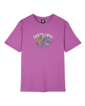 The Santa Cruz Womens Field Strip T-Shirt in Hyper Violet