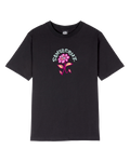 The Santa Cruz Womens Delfino Flower T-Shirt in Black
