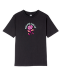 The Santa Cruz Womens Delfino Flower T-Shirt in Black