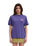 The Santa Cruz Womens Check Outline Ringed Dot T-Shirt in Future Dusk