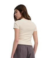 The Santa Cruz Womens Winkowski Ocho T-Shirt in Chalk