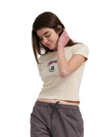 The Santa Cruz Womens Winkowski Ocho T-Shirt in Chalk