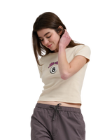 The Santa Cruz Womens Winkowski Ocho T-Shirt in Chalk