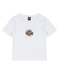 The Santa Cruz Womens Ringed Arrangement T-Shirt in White