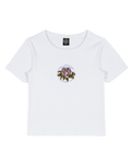 The Santa Cruz Womens Ringed Arrangement T-Shirt in White