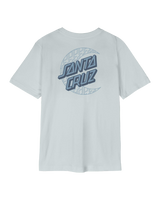 The Santa Cruz Womens Imprint Moon Dot T-Shirt in Mist