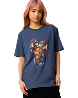 The Santa Cruz Womens Night Critter T-Shirt in Heritage Blue