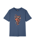 The Santa Cruz Womens Night Critter T-Shirt in Heritage Blue
