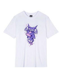 The Santa Cruz Womens Night Critter T-Shirt in White