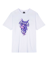 The Santa Cruz Womens Night Critter T-Shirt in White