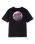 The Santa Cruz Womens Mono Stamped Dot T-Shirt in Black