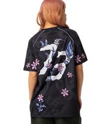 The Santa Cruz Womens Flourish Jersey T-Shirt in Multi