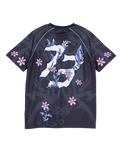 The Santa Cruz Womens Flourish Jersey T-Shirt in Multi