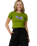 Galaxy Butterfly T-Shirt in Pesto