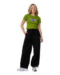 Galaxy Butterfly T-Shirt in Pesto