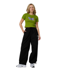 Galaxy Butterfly T-Shirt in Pesto