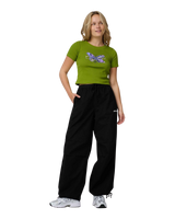 Galaxy Butterfly T-Shirt in Pesto