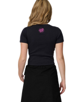 Happy Place T-Shirt in Black Wash