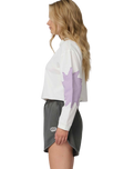 Sun Daze Patch Top in White
