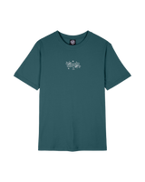 The Santa Cruz Womens Delfino Eternal T-Shirt in Deep Sea