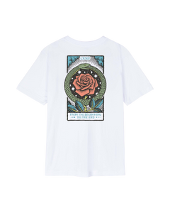 The Santa Cruz Womens Delfino Eternal T-Shirt in White