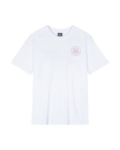 The Santa Cruz Womens Chrome Ringed Flower T-Shirt in White