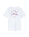 The Santa Cruz Womens Chrome Ringed Flower T-Shirt in White
