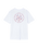 The Santa Cruz Womens Chrome Ringed Flower T-Shirt in White