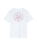 The Santa Cruz Womens Chrome Ringed Flower T-Shirt in White