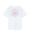 The Santa Cruz Womens Chrome Ringed Flower T-Shirt in White