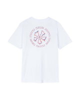 The Santa Cruz Womens Chrome Ringed Flower T-Shirt in White