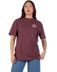 The Santa Cruz Womens Star Snail T-Shirt in Cocoa Powder