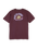 The Santa Cruz Womens Star Snail T-Shirt in Cocoa Powder