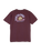 The Santa Cruz Womens Star Snail T-Shirt in Cocoa Powder