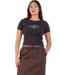 The Santa Cruz Womens Balance T-Shirt in Black Wash