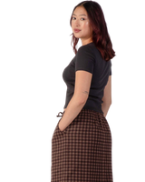 The Santa Cruz Womens Balance T-Shirt in Black Wash