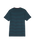 The Santa Cruz Womens Strip Embroidered T-Shirt in Deep Sea & Black Wash Stripe