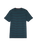 The Santa Cruz Womens Strip Embroidered T-Shirt in Deep Sea & Black Wash Stripe