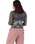 The Santa Cruz Womens Strip Boat Neck Top in Night Visions