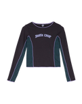 The Santa Cruz Womens Razor Arch Strip Long Sleeve T-Shirt in Multi